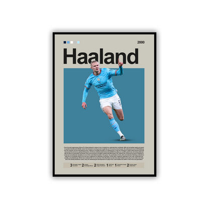 Erling Haaland Poster, Manchester City