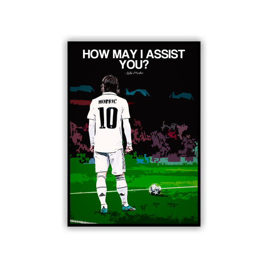 Luka Modrić - How may i assist you?